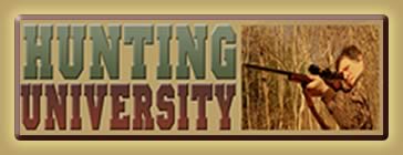 hunting university button